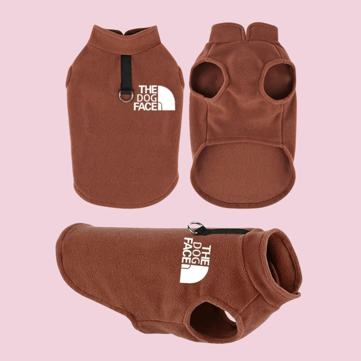 Warm Fleece Dog Coat – Winter Sweater Vest for Small Dogs
