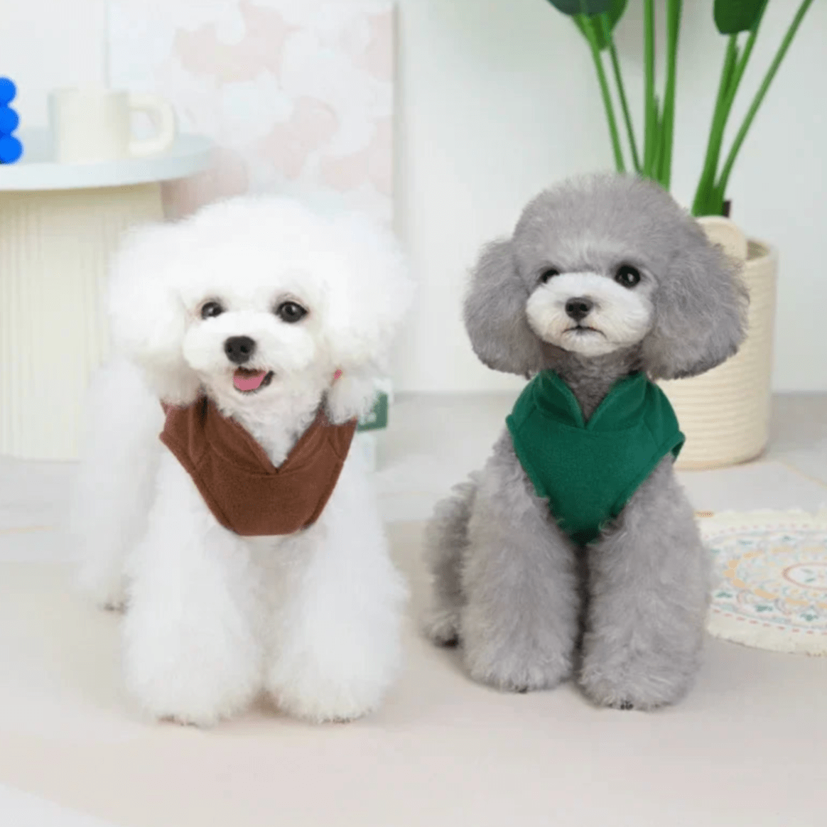 Warm Fleece Dog Coat – Winter Sweater Vest for Small Dogs