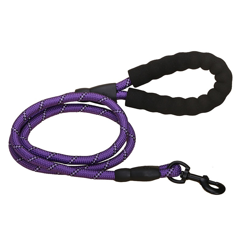Dog Leash – Heavy Duty, Padded Handle, Double Traction for Strong Dogs