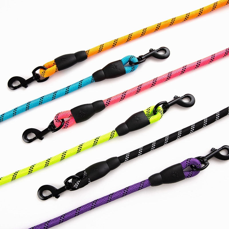 Dog Leash – Heavy Duty, Padded Handle, Double Traction for Strong Dogs