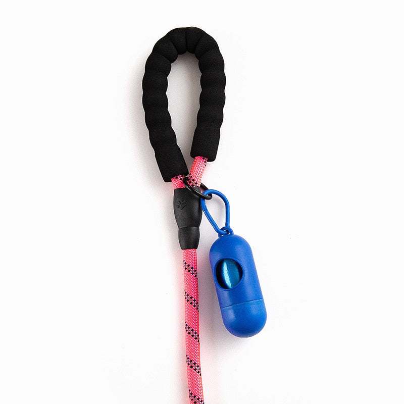 Dog Leash – Heavy Duty, Padded Handle, Double Traction for Strong Dogs