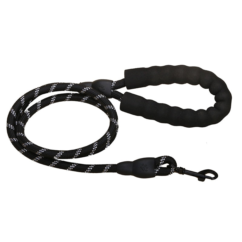 Dog Leash – Heavy Duty, Padded Handle, Double Traction for Strong Dogs