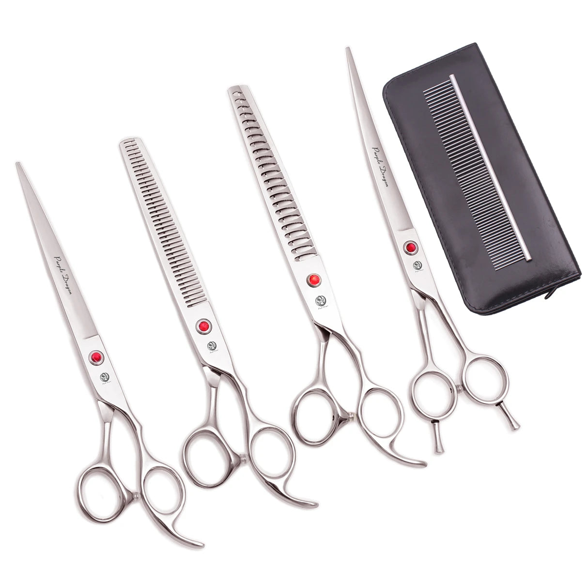 Pet Grooming Scissors for Dogs, Curved Chunker Shears