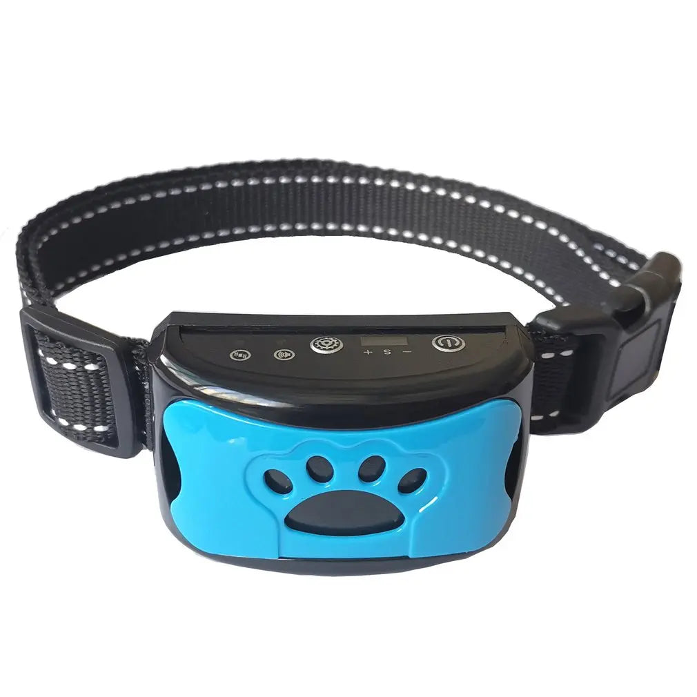 Anti-Bark Dog Collar – Rechargeable Electric Training Device with Vibration