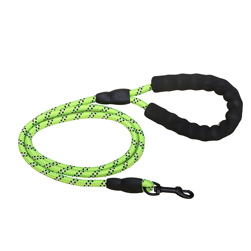 Dog Leash – Heavy Duty, Padded Handle, Double Traction for Strong Dogs