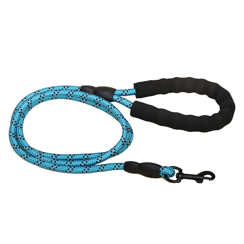 Dog Leash – Heavy Duty, Padded Handle, Double Traction for Strong Dogs
