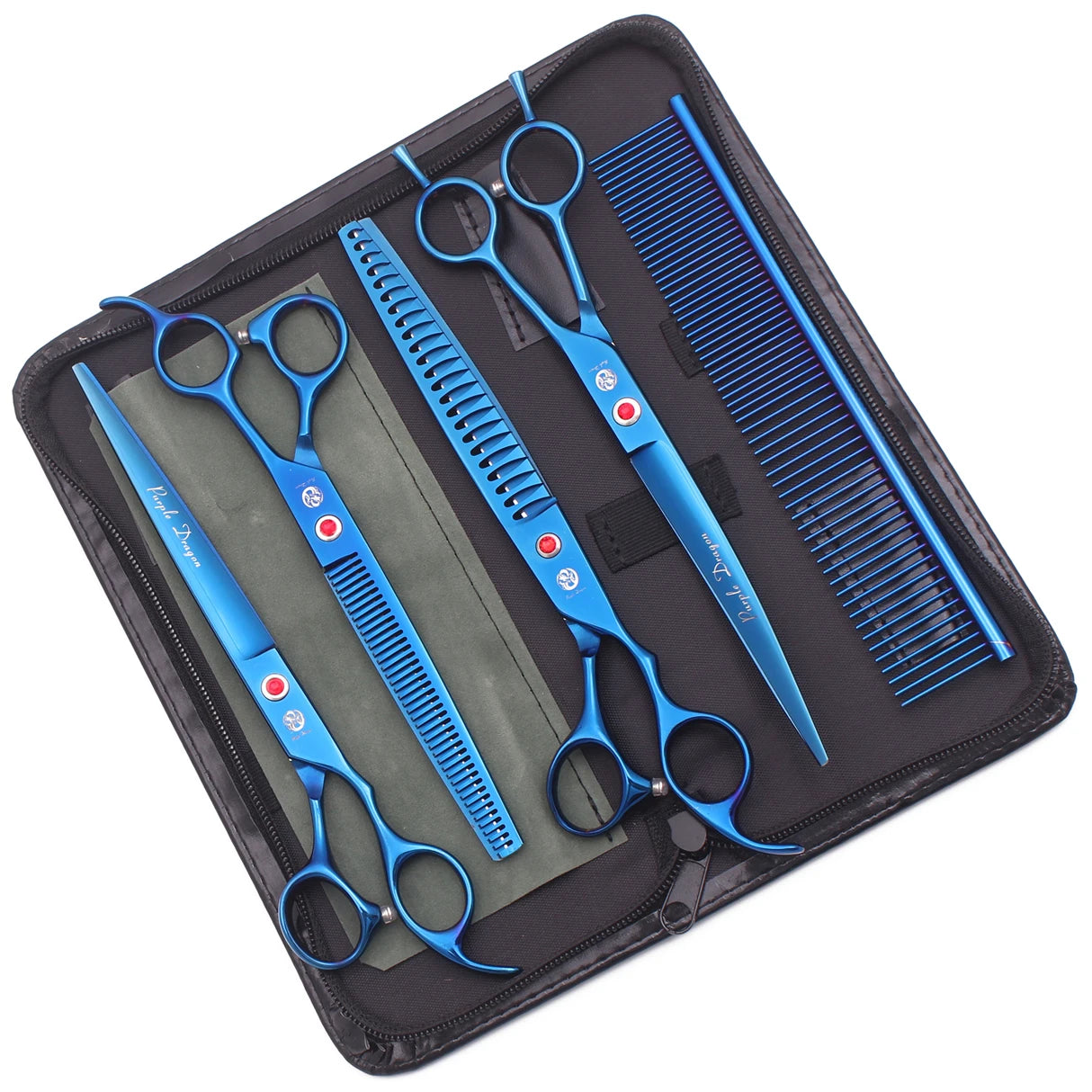 Pet Grooming Scissors for Dogs, Curved Chunker Shears