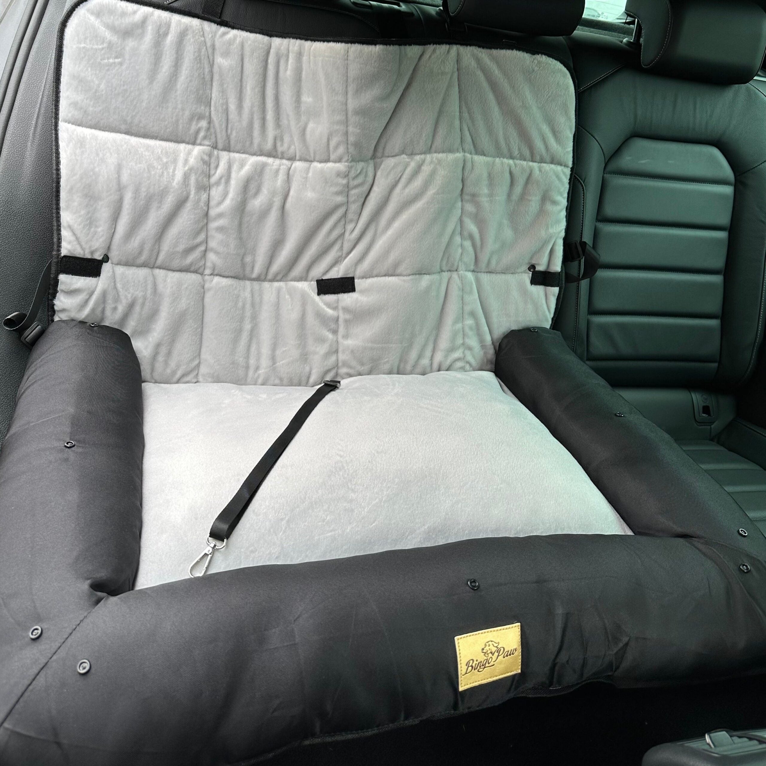 Pet Car Seat Safety: Dog Travel Booster Bed Carrier