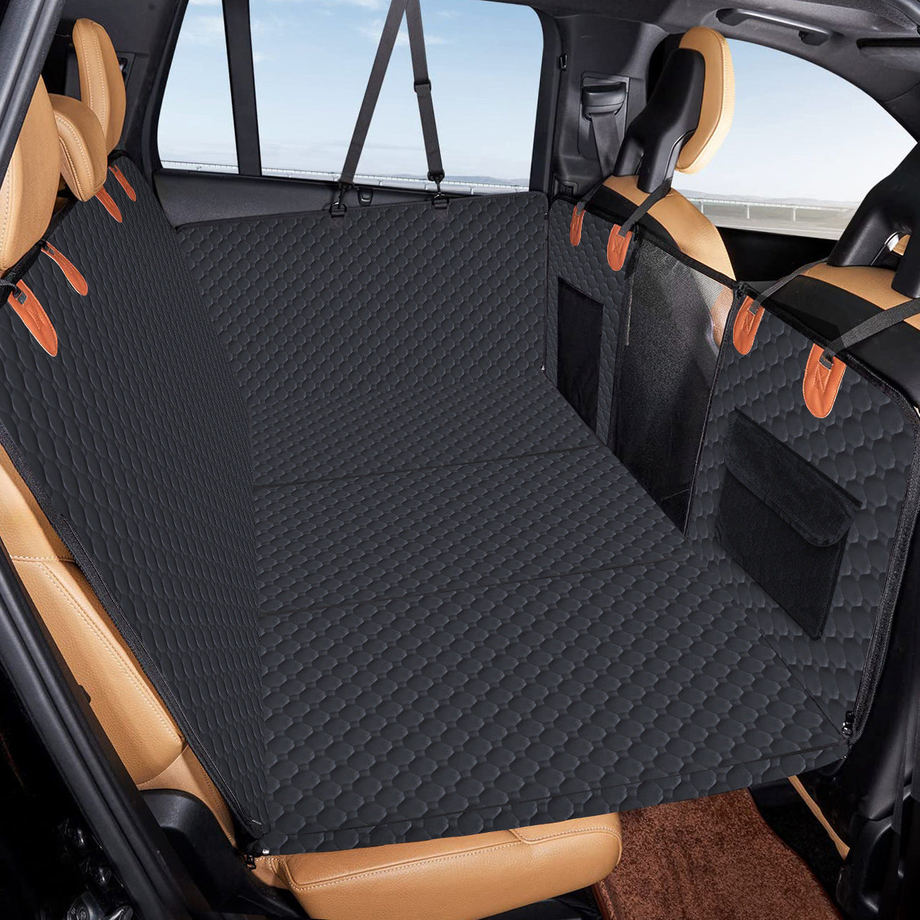 Durable Hard Bottom Seat Cover – Waterproof, Non-Slip, Fits Cars & Trucks