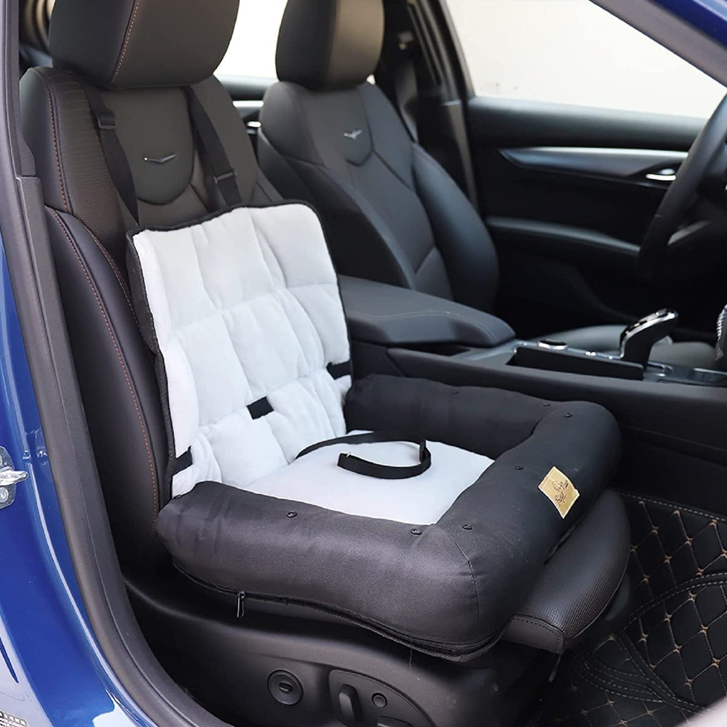 Pet Car Seat Safety: Dog Travel Booster Bed Carrier