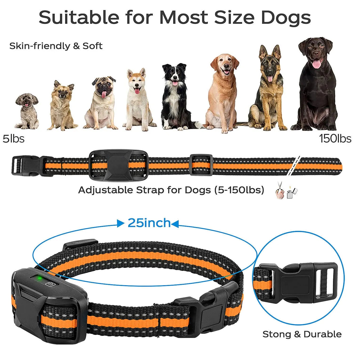 Dog Training Collar - Remote Control Waterproof Pet Behaviour