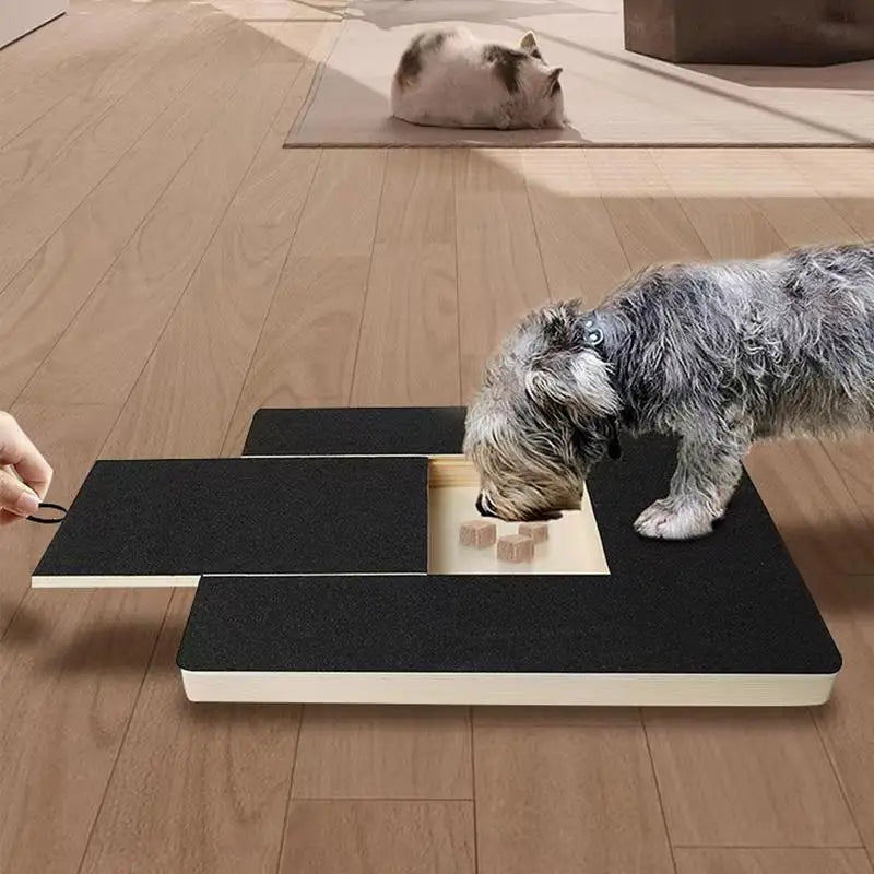 Dog Nail File & Scratching Board – Safe Self-Grooming Toy for Nail Trimming