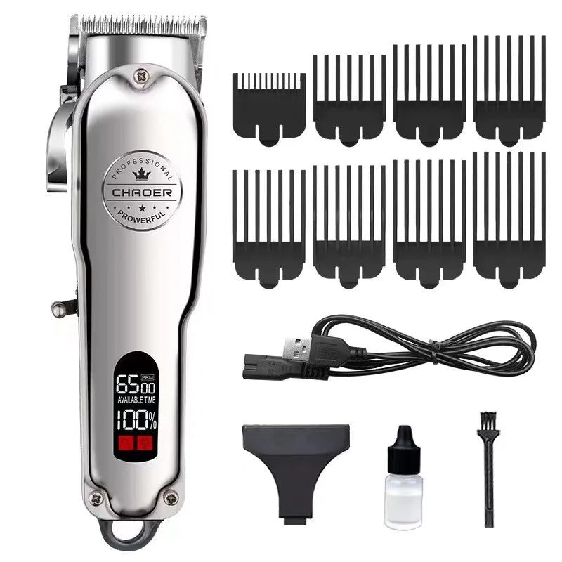 Dog Clipper – Rechargeable Pet Grooming Trimmer, Professional All-Metal