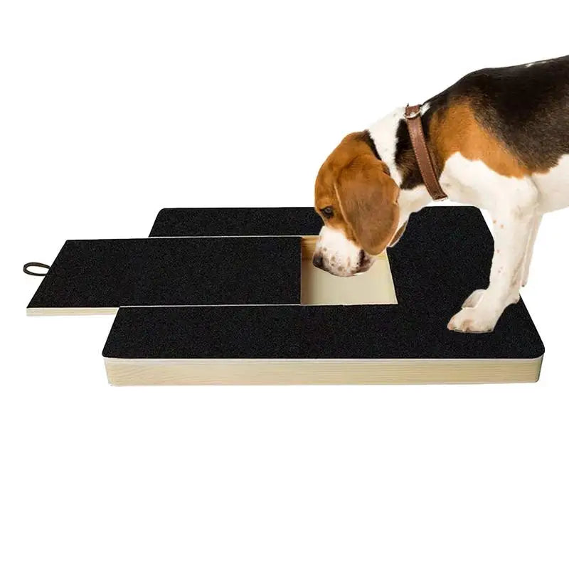 Dog Nail File & Scratching Board – Safe Self-Grooming Toy for Nail Trimming
