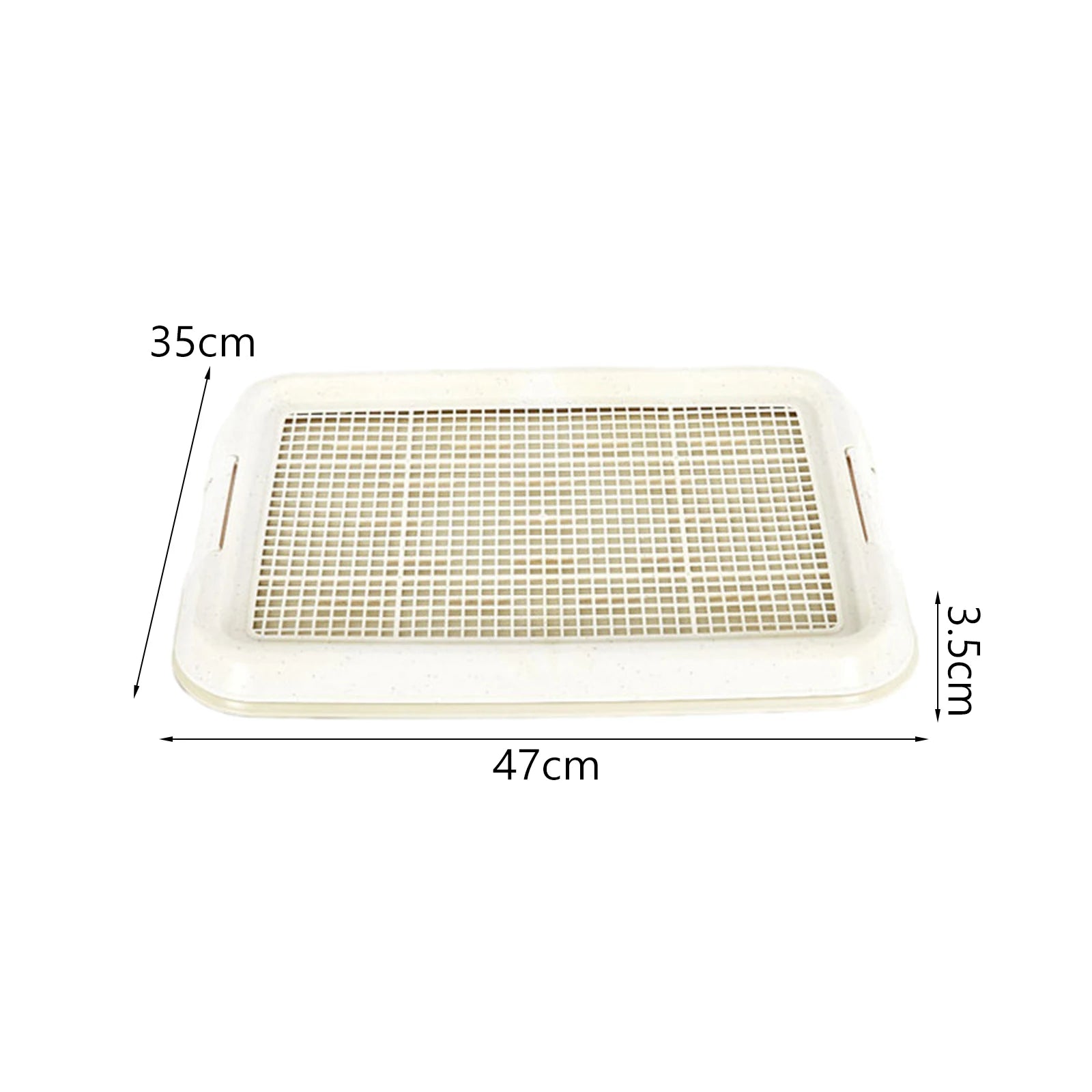 Dog Toilet Anti Slip - Removable Mesh Potty Training Tray, Puppy Pee Pad Holder