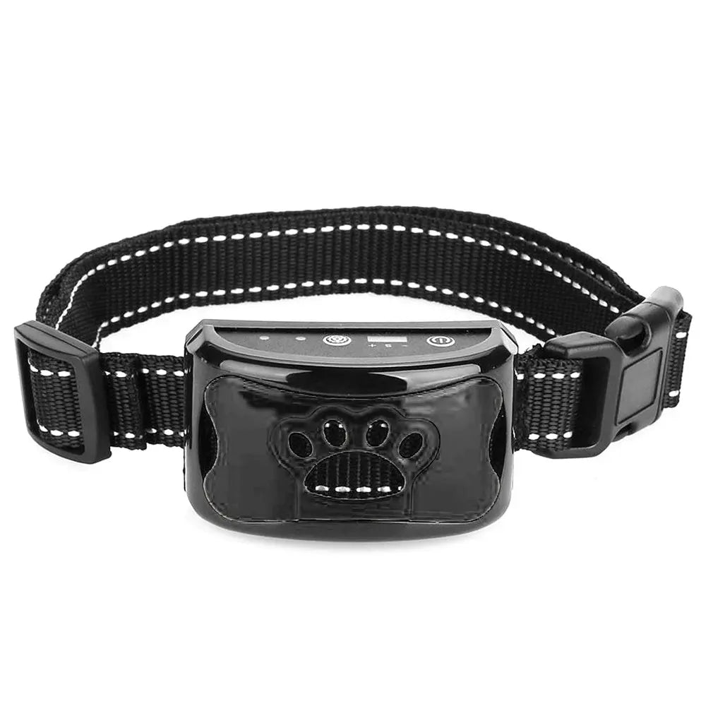 Anti-Bark Dog Collar – Rechargeable Electric Training Device with Vibration