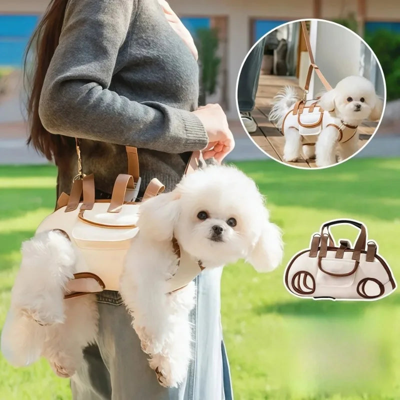 Dog Portable Crossbody Backpack – Lightweight One-Shoulder Pet Carrier for Travel