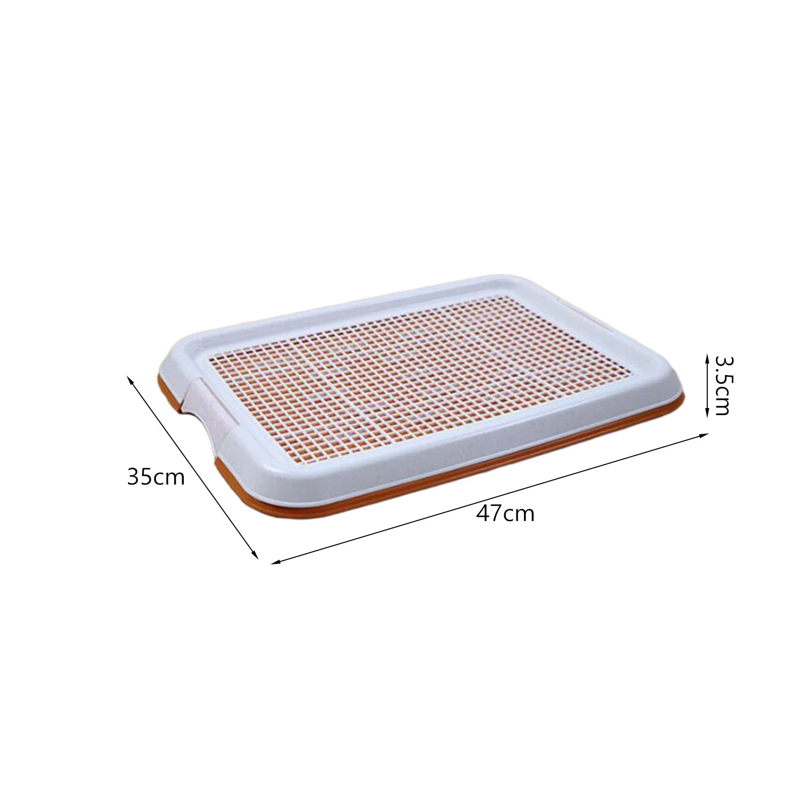 Dog Toilet Anti Slip - Removable Mesh Potty Training Tray, Puppy Pee Pad Holder