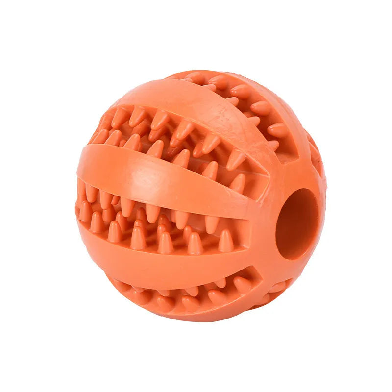 Rubber Dog Chew Toy – Dental Cleaning Interactive Ball 5cm