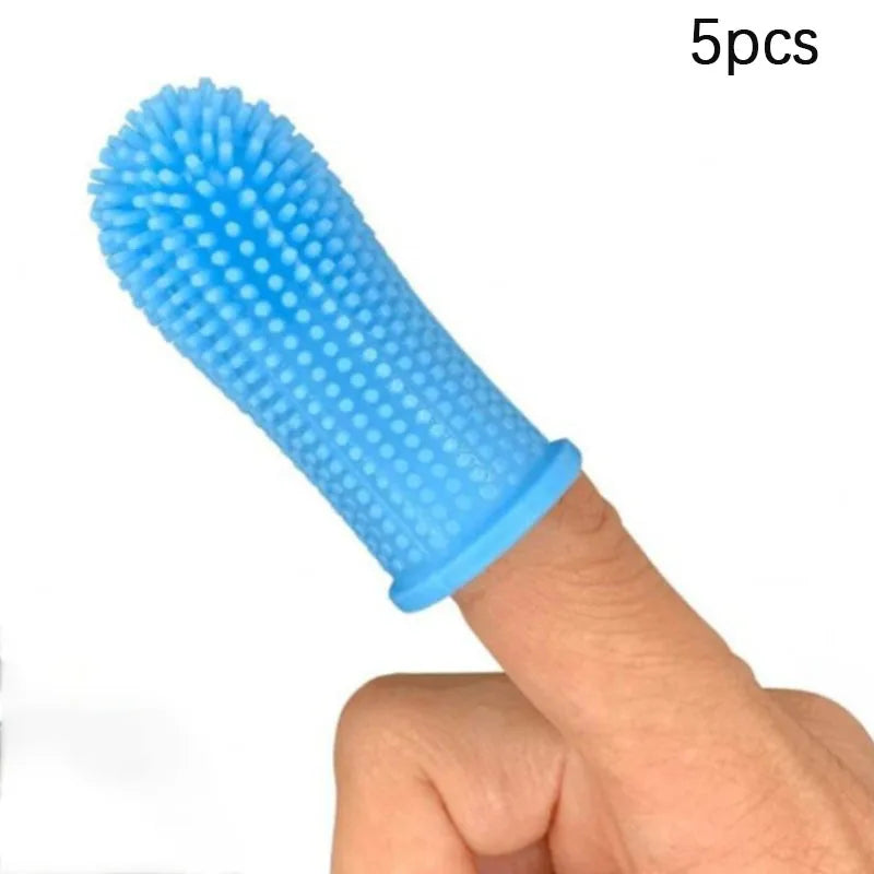 Silicone Toothbrush - Super Soft, Perfect for Dogs & Cats