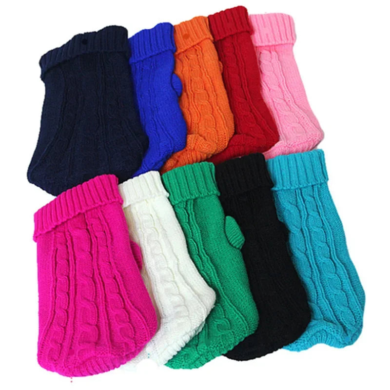 Dog Winter Sweater – Warm Clothes for Dogs
