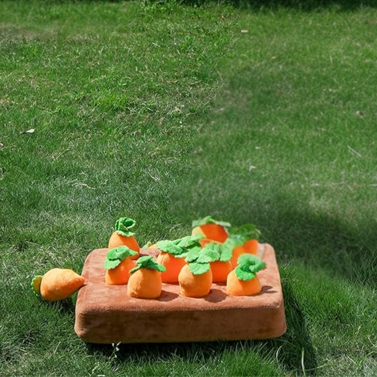 Carrot Snuffle Mat for Pets – Engaging Puzzle Toy for Small, Medium & Large Dogs
