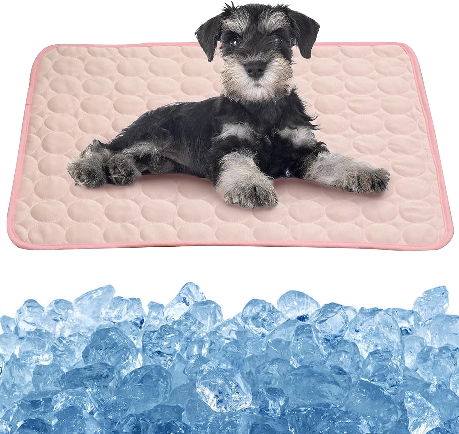 Dog Cooling Mat – Extra Large Summer Bed for Small & Big Dogs