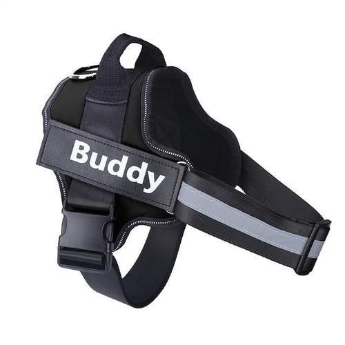 Custom No-Pull Reflective Dog Harness – Breathable Pet Vest for Small & Large Dogs