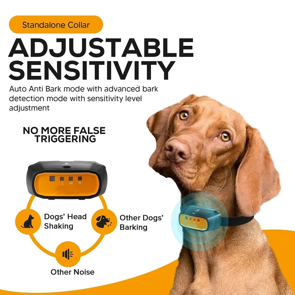 Citronella Anti-Bark Dog Collar – Auto & Remote Training Spray Collar