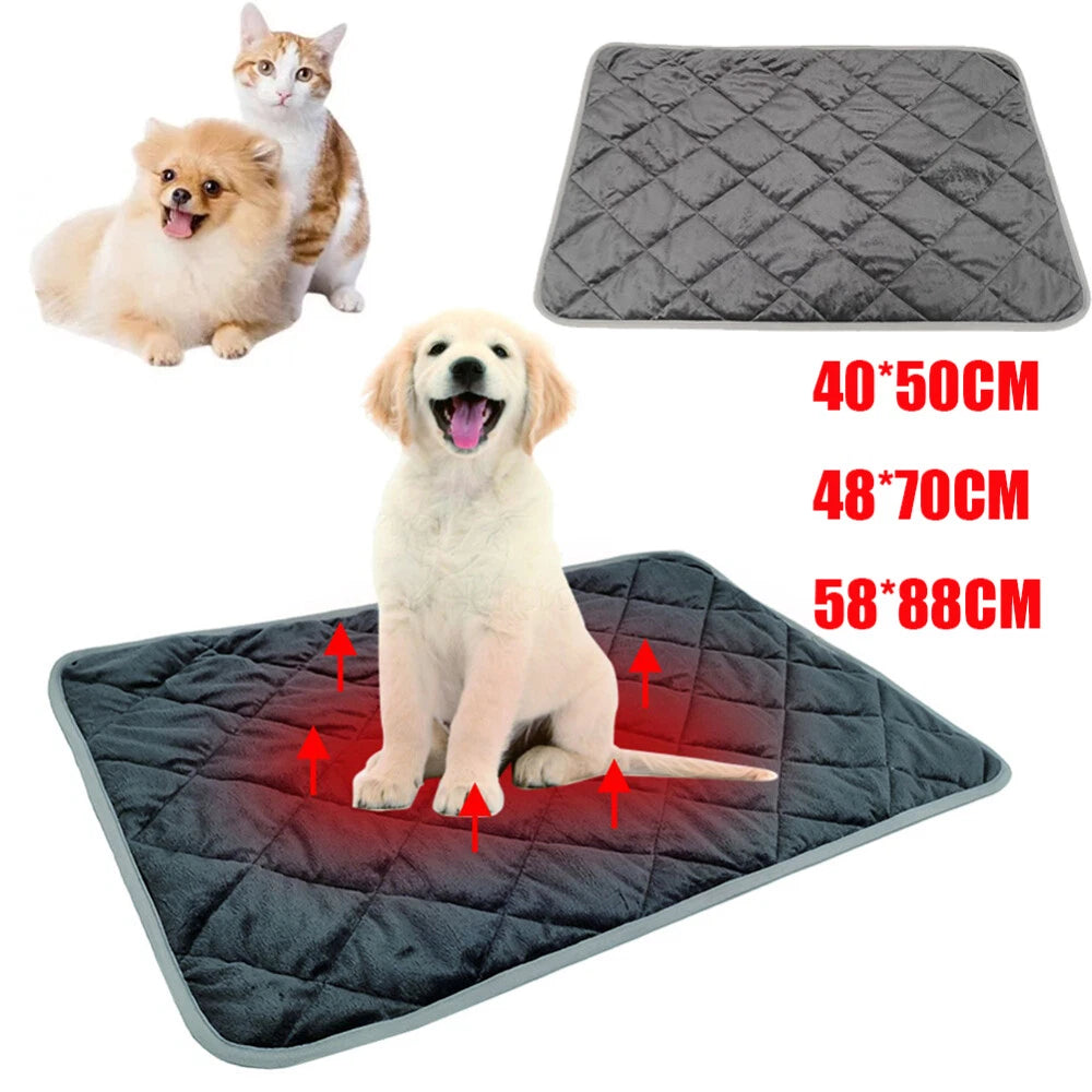 Dog Warming Mat - Heating Mat for Pets, Super Soft