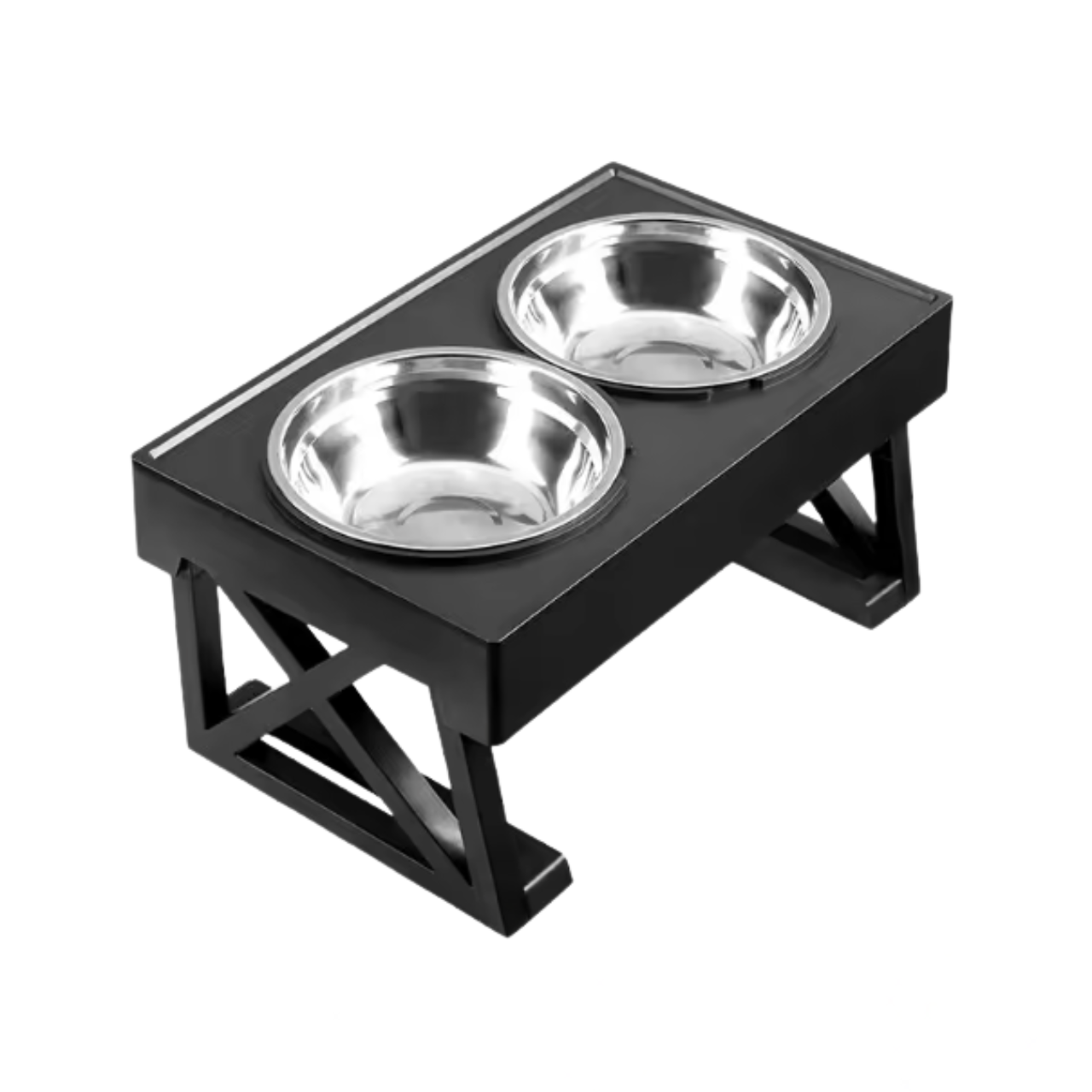 Elevated Dog Bowl Stand – Slow Feeder & Meal Mat for Pets