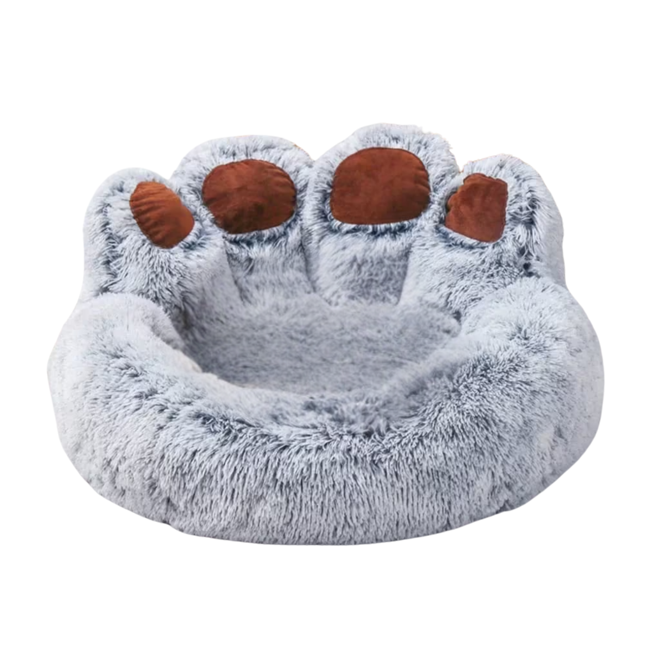 Soft Fluffy Bear Paw Dog Bed – Cozy Pet Sofa for Small to Large Dogs
